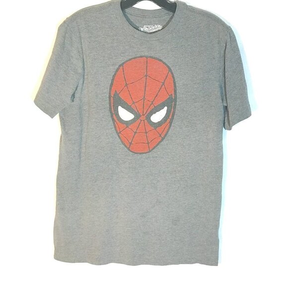 Old Navy Marvel SPIDERMAN Gray Short Sleeve Tee Shirt Top XL - Picture 1 of 8